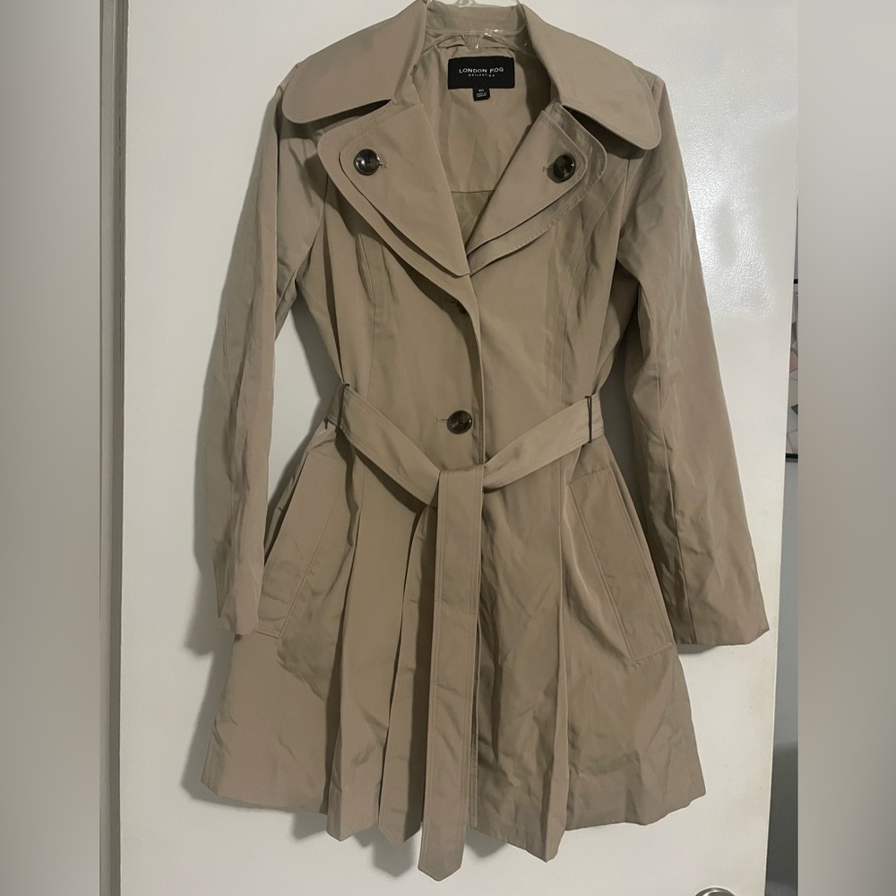 London Fog Rain Jacket with hood